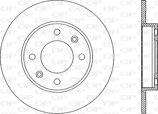 OPEN PARTS Jarrulevy BDR1893.10